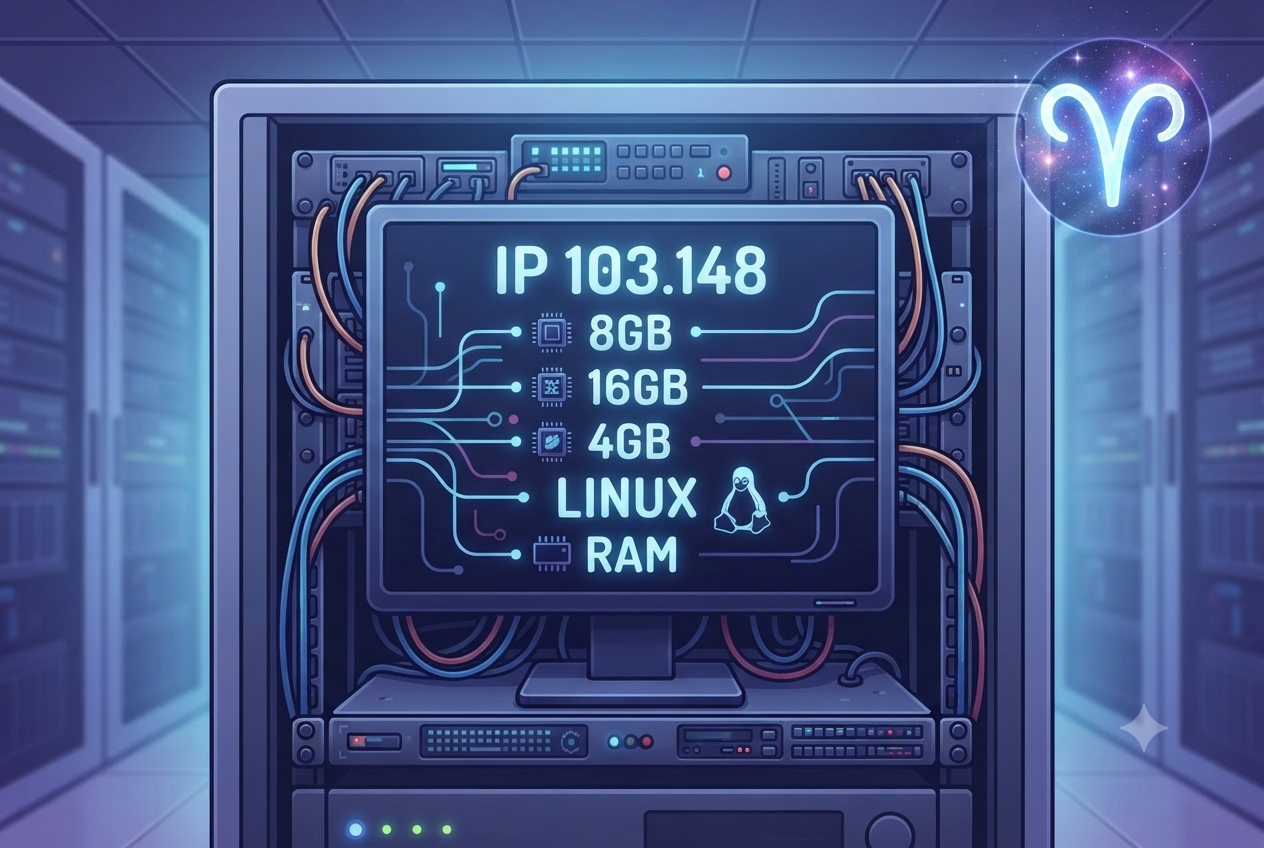IP 103.148💫 Monster VPS Beast 💎 (8 Core / 16GB RAM 8GB RAM 4GB LINUX/ 200GB NVMe)